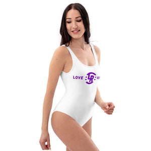 Purple LR One-Piece Swimsuit