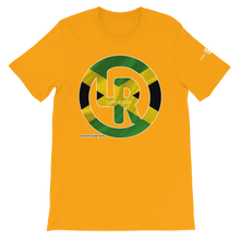 Rocka flag Unisex Short Sleeve Jersey T-Shirt with Tear Away Label