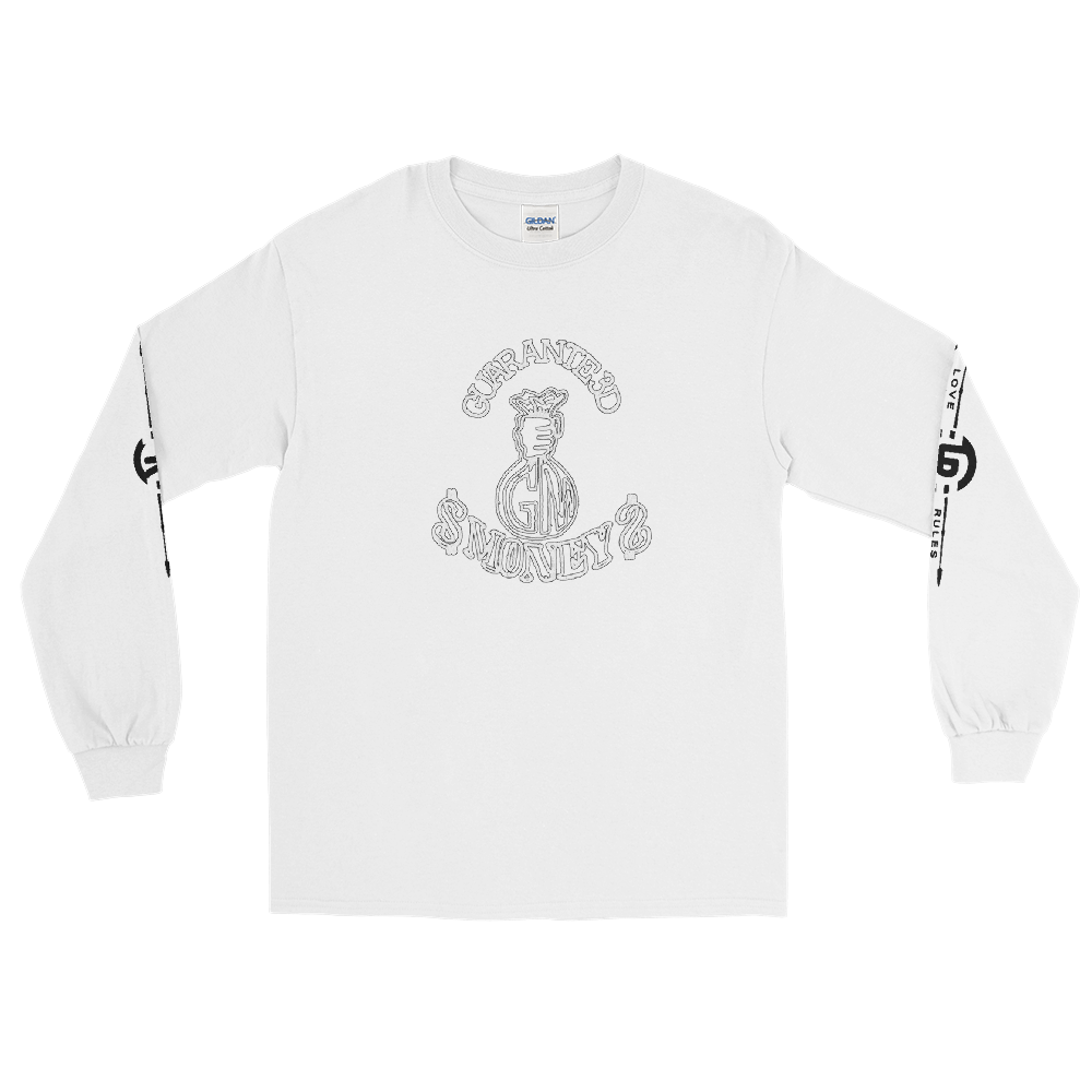 Guaranteed Money Men’s Printed Long Sleeve Shirt