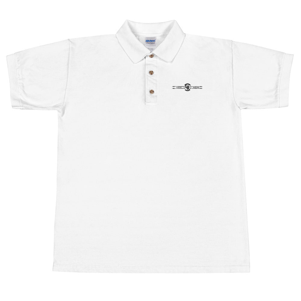 SHARP Embroidered Polo Shirt