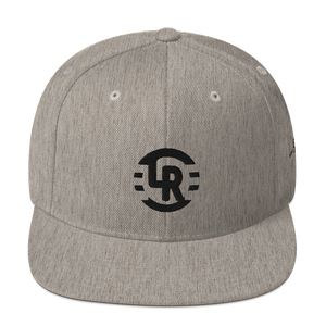 LR black Snapback Hat