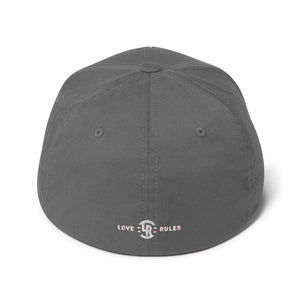 Red Shadow Structured Twill Cap