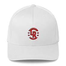 LR red white Structured Twill Cap