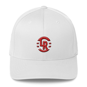 LR red white Structured Twill Cap