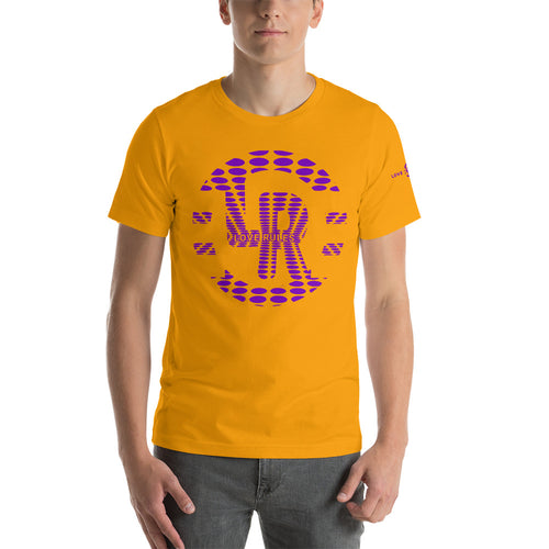 Purple Dots Short-Sleeve Unisex T-Shirt